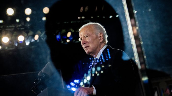 Biden tegaskan putin tak akan menang dalam perang ukraina