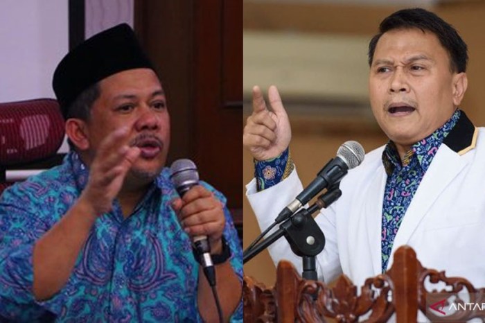 Fahri hamzah vs mardani ali sera soal oposisi sudah mati